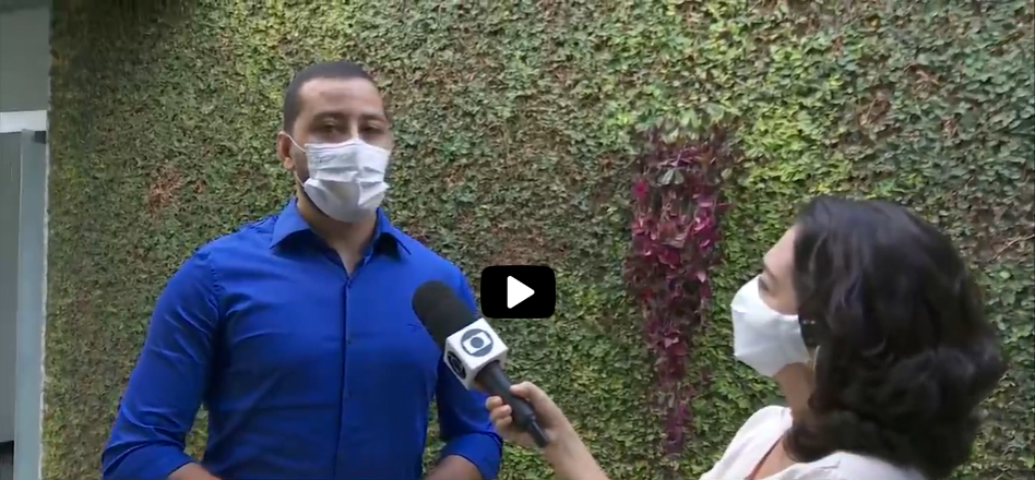 Entrevista para o programa "Lá Vem o Enem", no Bom Dia Paraíba, da Rede Globo (11/10/2021)